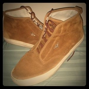 Tan Suede Sneakers